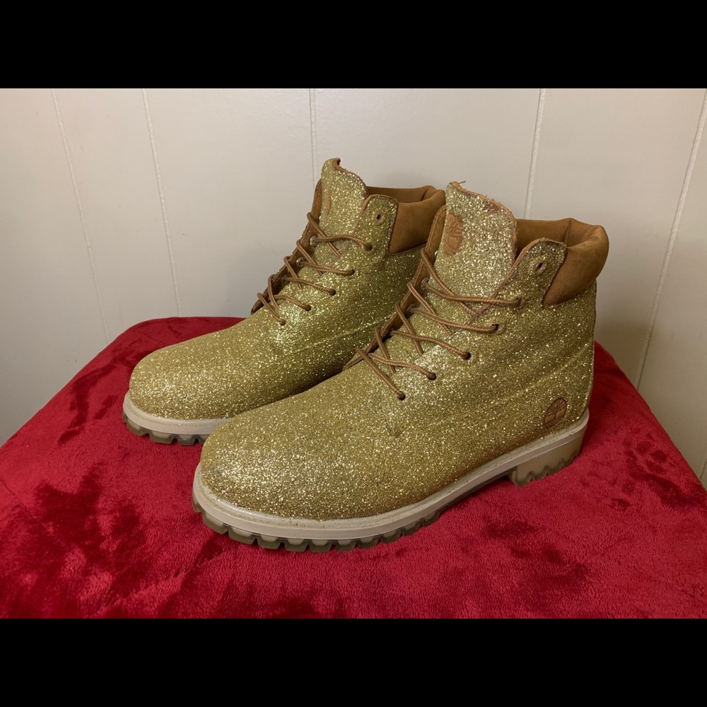 Sparkly Timberland Boots